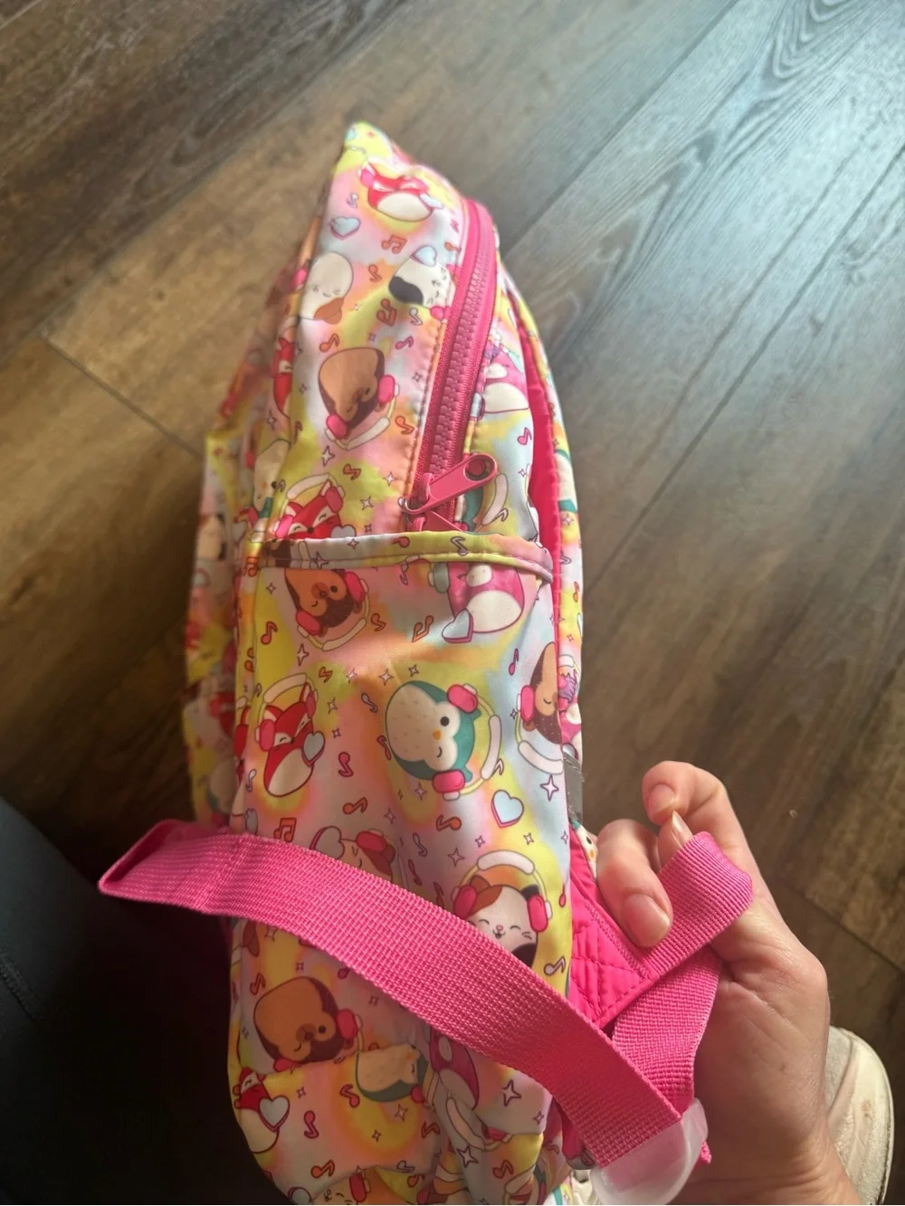 Squishmallows school travel backpack 16” by 12”